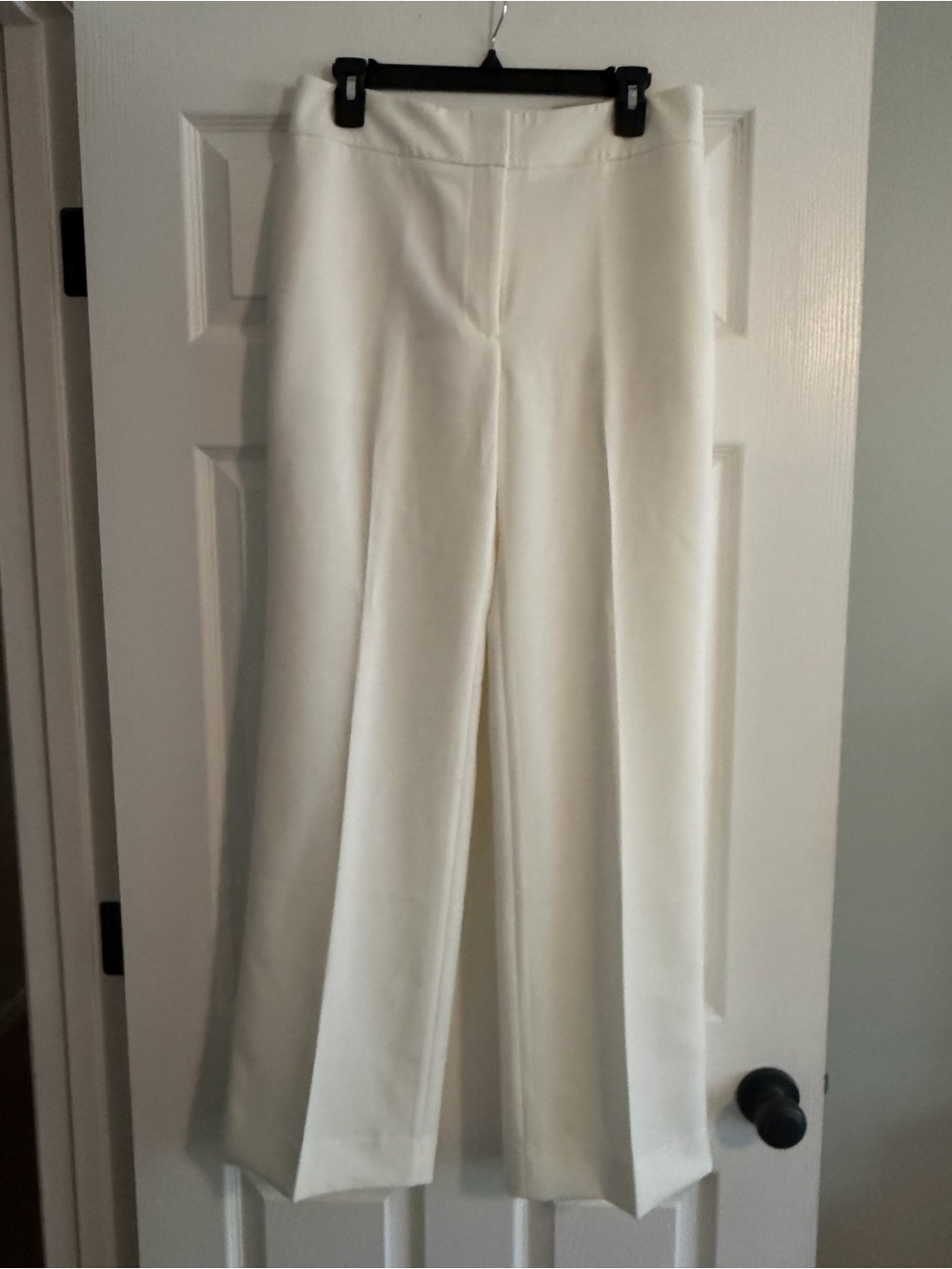 Chico's Cream Wide-Leg Dress Pants size 6R